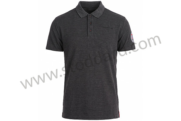 WAP7100XS0J70Y - MEN'S 70TH ANNIVERSARY POLO SHIRT - DARK GREY (XS) for Porsche 