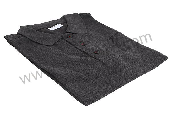 WAP7100XS0J70Y - MEN'S 70TH ANNIVERSARY POLO SHIRT - DARK GREY (XS) for Porsche 