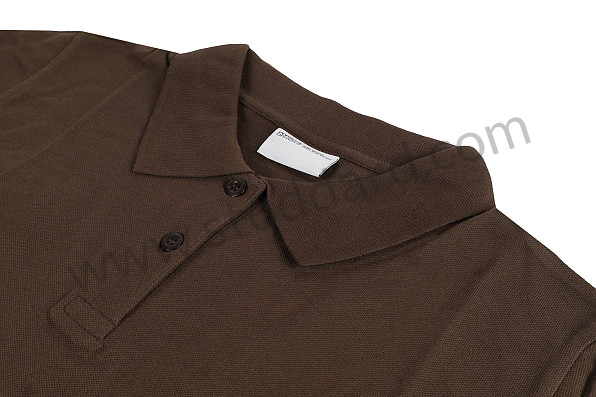 AWAP71900L18 - WOMEN'S POLO SHIRT WITH LOGO - BROWN (L) for Porsche 