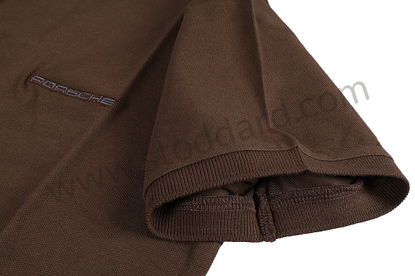 AWAP71900L18 - WOMEN'S POLO SHIRT WITH LOGO - BROWN (L) for Porsche 