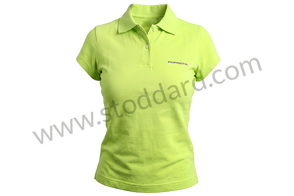 AWAP72200S17 - WOMEN'S POLO SHIRT WITH LOGO - GREEN (S) for Porsche 