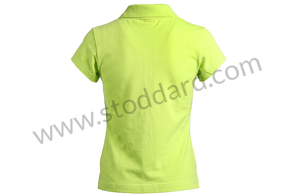 AWAP72200S17 - WOMEN'S POLO SHIRT WITH LOGO - GREEN (S) for Porsche 