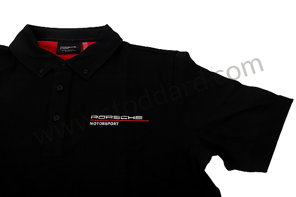 WAP80200L0LFMS - BLACK MOTORSPORT FANWEAR POLO SHIRT - L for Porsche 