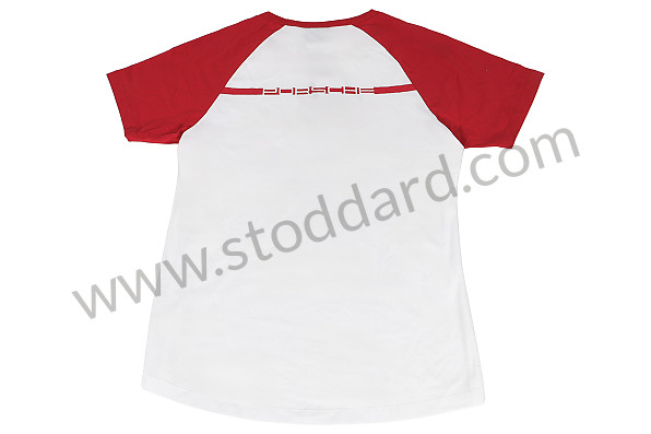 WAP95200M0NRS2 - LADIES' T-SHIRT RED/WHITE for Porsche 