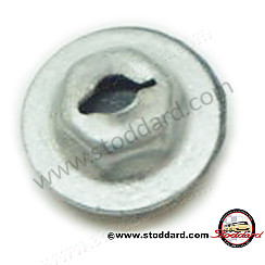 Badge Or Emblem Fastener Nut 