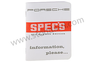 Technical Specifications Book For 356 1950-1965 WRITTEN IN ENGLISH
 (WKD420220)