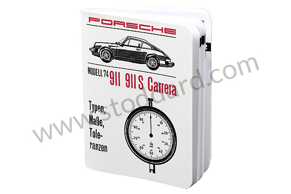WKD422110 - TYPES, DIMEN., TOLERANCES for Porsche 
