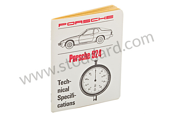 WKD422520 - SPEC BOOK 924 79-77 for Porsche 
