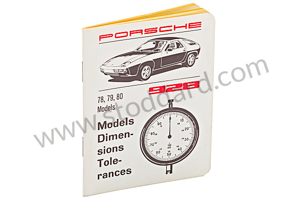 WKD422620 - TYPES, DIMEN., TOL. - 928 for Porsche 