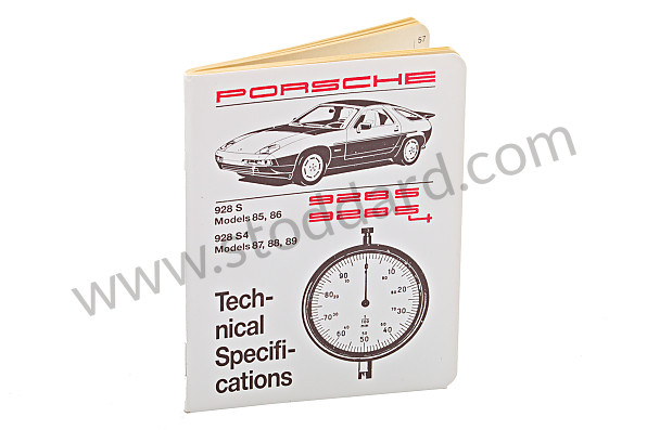 WKD423220 - TYPES, DIMEN., TOL. - 928 for Porsche 