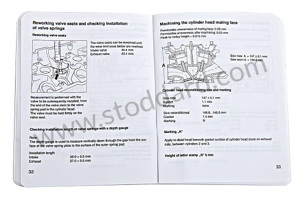 WKD423820 - Spec Book 968 for Porsche 