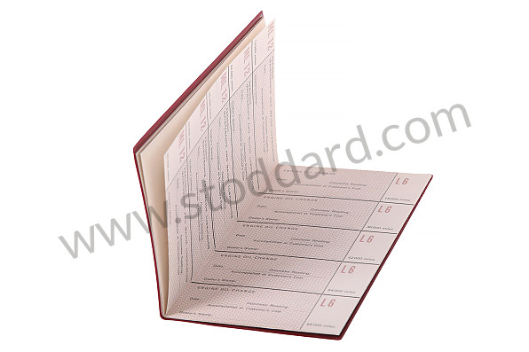 WKD43152000 - Vehicle Service Booklet With Case For 911 Up To 1969 for Porsche 