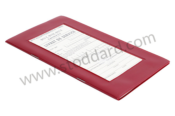 WKD43153030 - SERVICE BOOKLET WITH RED COVER for Porsche 