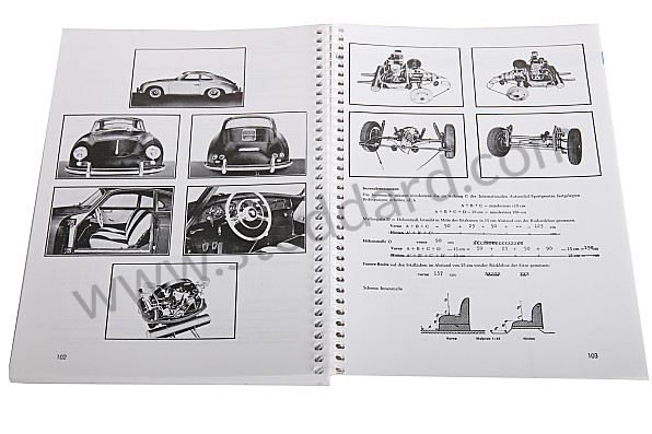 WKD460020 - Driver's Owners Manual 356A Porsche Factory Reprint for Porsche 