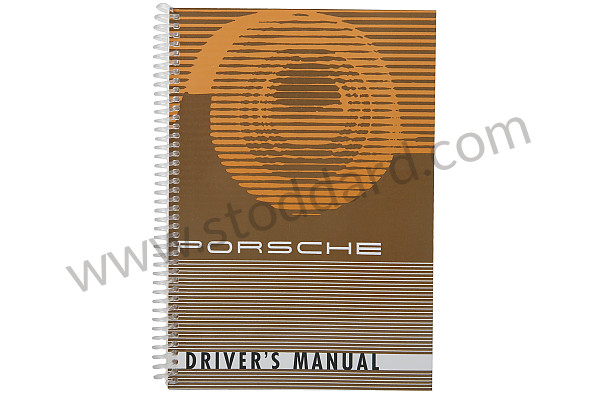 WKD460120 - Driver's Owners Manual 356B T6 Porsche Factory Reprint for Porsche 