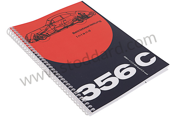 WKD460210 - USER AND TECHNICAL MANUAL FOR YOUR VEHICLE IN GERMAN 356 C for Porsche 