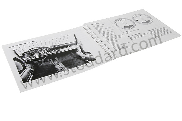 WKD460510 - USER AND TECHNICAL MANUAL FOR YOUR VEHICLE IN GERMAN 912 1967 for Porsche 