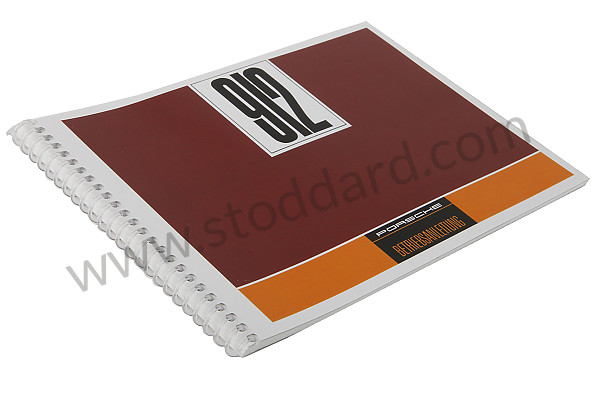 WKD460810 - USER AND TECHNICAL MANUAL FOR YOUR VEHICLE IN GERMAN 912 1968 for Porsche 