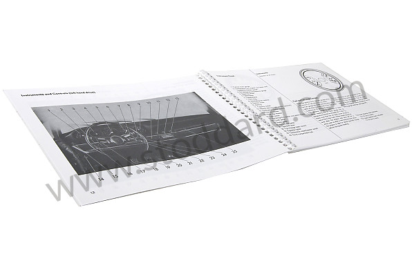 WKD461020 - USER AND TECHNICAL MANUAL FOR YOUR VEHICLE IN ENGLISH 911 S 1968 for Porsche 