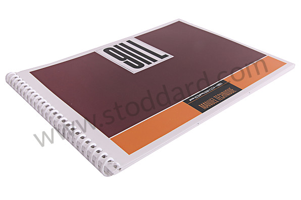 WKD461130 - USER AND TECHNICAL MANUAL FOR YOUR VEHICLE IN FRENCH 911 L 1968 for Porsche 