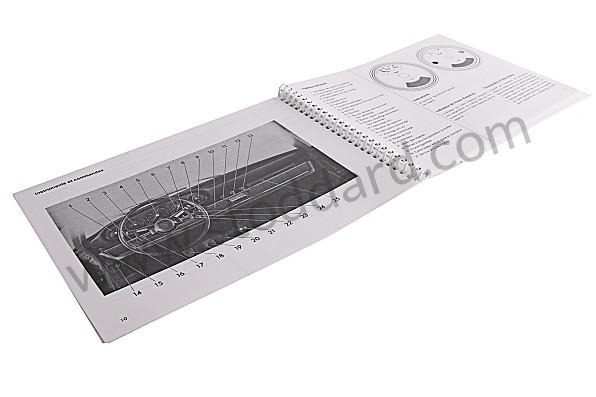 WKD461130 - USER AND TECHNICAL MANUAL FOR YOUR VEHICLE IN FRENCH 911 L 1968 for Porsche 