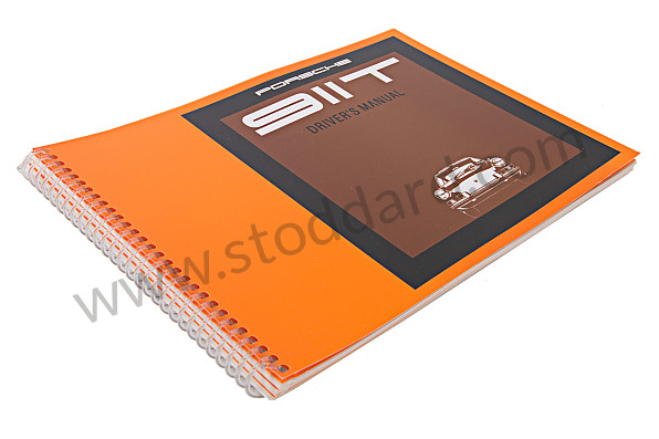 WKD461320 - USER AND TECHNICAL MANUAL FOR YOUR VEHICLE IN ENGLISH 911 T 1969 for Porsche 