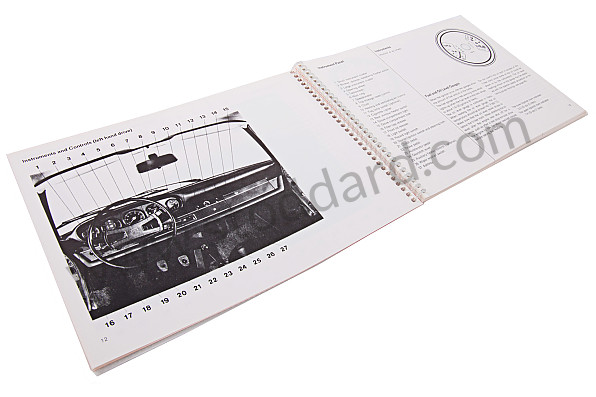 WKD461420 - USER AND TECHNICAL MANUAL FOR YOUR VEHICLE IN ENGLISH 911 E 1969 for Porsche 