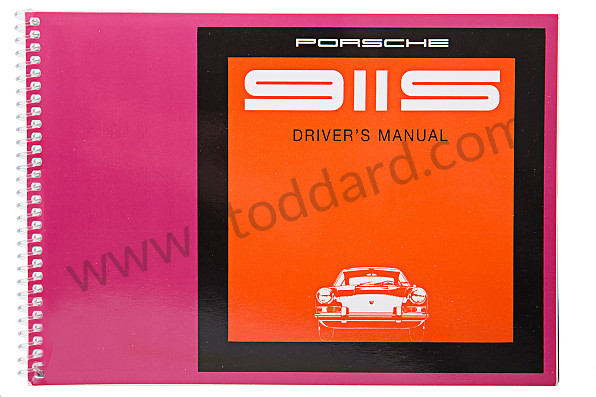 WKD461520 - Driver's Owners Manual For 1969 911s for Porsche 
