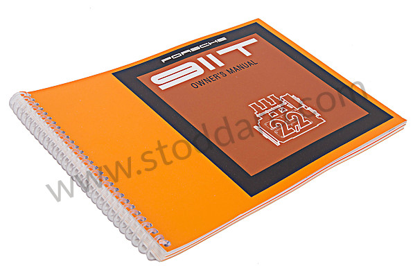 WKD461720 - USER AND TECHNICAL MANUAL FOR YOUR VEHICLE IN ENGLISH 911 T 1970 for Porsche 