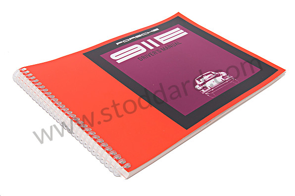 WKD461820 - USER AND TECHNICAL MANUAL FOR YOUR VEHICLE IN ENGLISH 911 E 1970 for Porsche 