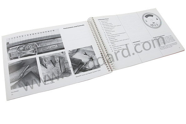 WKD462020 - USER AND TECHNICAL MANUAL FOR YOUR VEHICLE IN ENGLISH 914 1970 for Porsche 