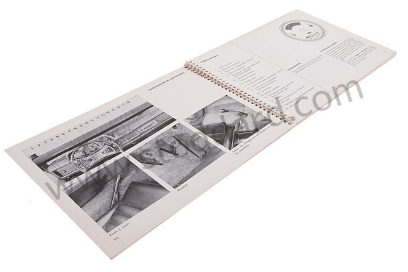 WKD462030 - USER AND TECHNICAL MANUAL FOR YOUR VEHICLE IN FRENCH 914 1970 for Porsche 