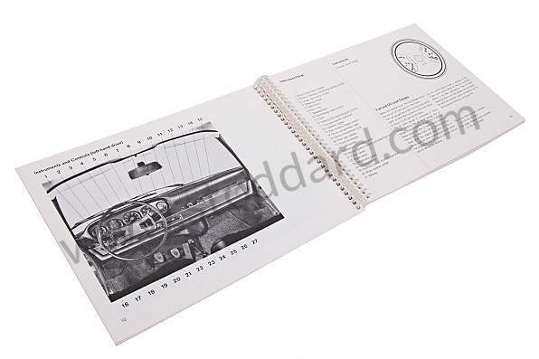 WKD462520 - Driver's Owners Manual For 1971 911s for Porsche 