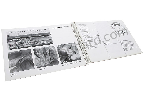 WKD462620 - USER AND TECHNICAL MANUAL FOR YOUR VEHICLE IN ENGLISH 914 1971 for Porsche 