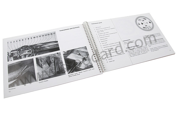 WKD462720 - USER AND TECHNICAL MANUAL FOR YOUR VEHICLE IN ENGLISH 914-6 1971 for Porsche 