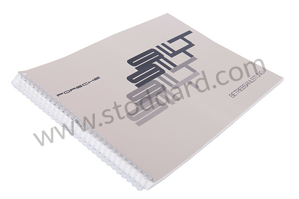 WKD462810 - USER AND TECHNICAL MANUAL FOR YOUR VEHICLE IN GERMAN 911 T 1972 for Porsche 