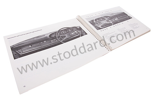 WKD462820 - USER AND TECHNICAL MANUAL FOR YOUR VEHICLE IN ENGLISH 911 T 1972 for Porsche 