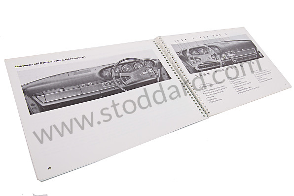 WKD462920 - USER AND TECHNICAL MANUAL FOR YOUR VEHICLE IN ENGLISH 911 E 1972 for Porsche 