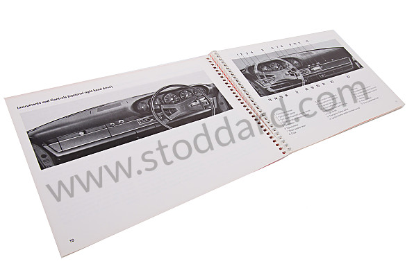 WKD463020 - USER AND TECHNICAL MANUAL FOR YOUR VEHICLE IN ENGLISH 911S 1972 for Porsche 