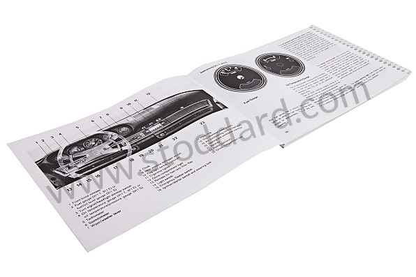 WKD464420 - Driver's Owners Manual For 1973 911t 911e 911s, Factory Reprint for Porsche 