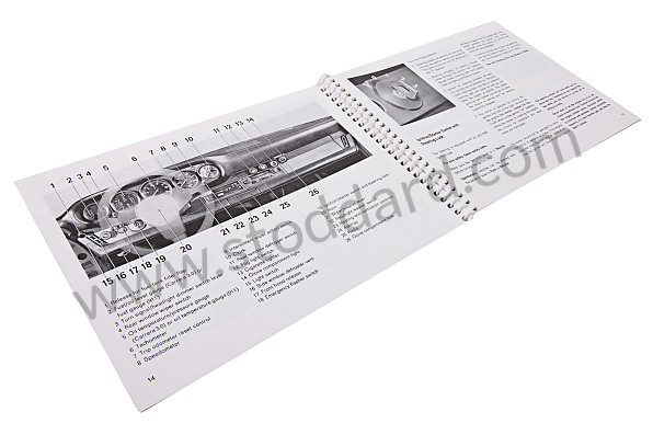 WKD466820 - USER AND TECHNICAL MANUAL FOR YOUR VEHICLE IN ENGLISH 911 /76 CARRERA 3,0 for Porsche 