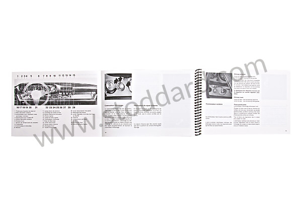WKD467430 - OPERATING INSTRUCTIONS for Porsche 