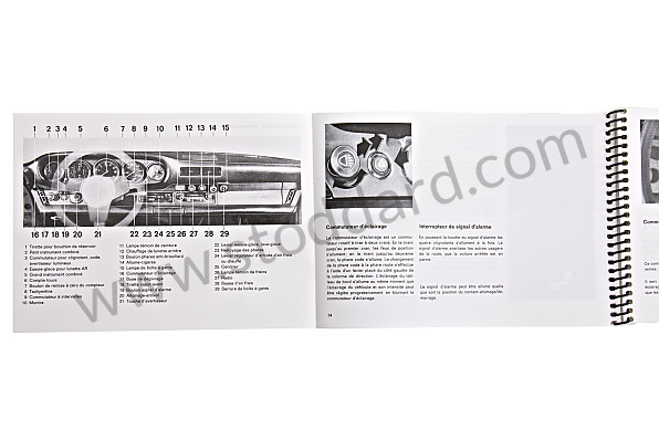 WKD467430 - OPERATING INSTRUCTIONS for Porsche 
