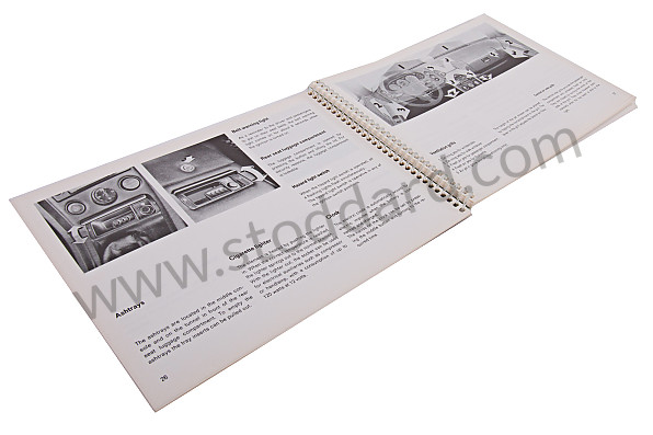 WKD467620 - USER AND TECHNICAL MANUAL FOR YOUR VEHICLE IN ENGLISH 928 1978 for Porsche 