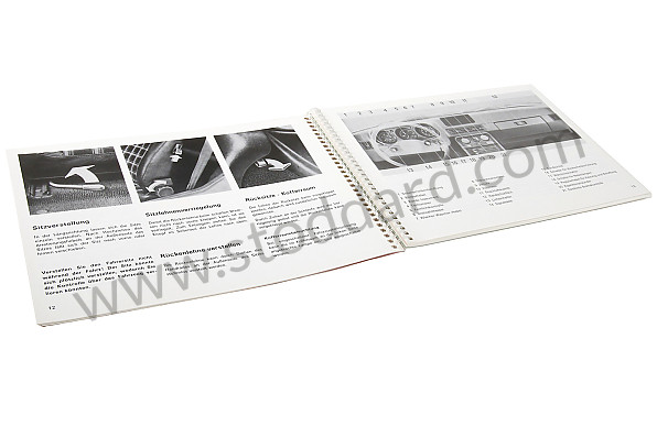 WKD467910 - USER AND TECHNICAL MANUAL FOR YOUR VEHICLE IN GERMAN 924 1978 for Porsche 