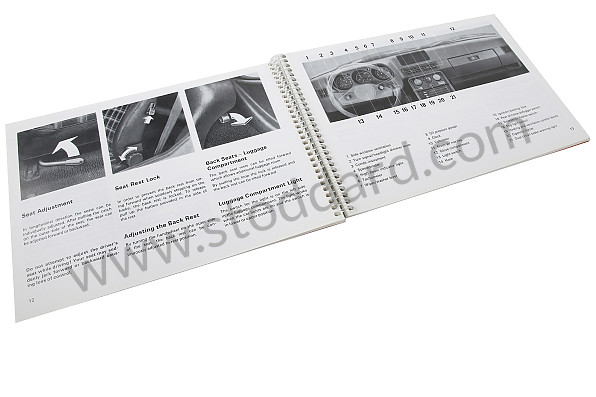 WKD467920 - USER AND TECHNICAL MANUAL FOR YOUR VEHICLE IN ENGLISH 924 1978 for Porsche 
