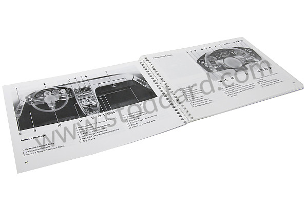 WKD468310 - USER AND TECHNICAL MANUAL FOR YOUR VEHICLE IN GERMAN 928 1979 for Porsche 