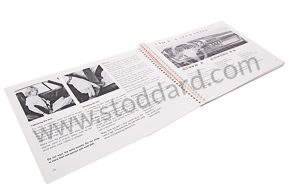 WKD468620 - USER AND TECHNICAL MANUAL FOR YOUR VEHICLE IN ENGLISH 911 SC 1980 for Porsche 