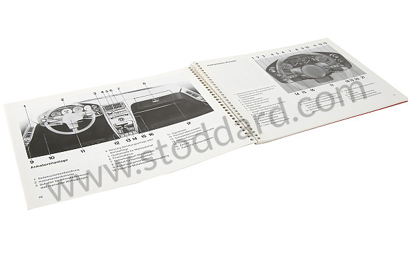 WKD468910 - USER AND TECHNICAL MANUAL FOR YOUR VEHICLE IN GERMAN 928 1980 for Porsche 