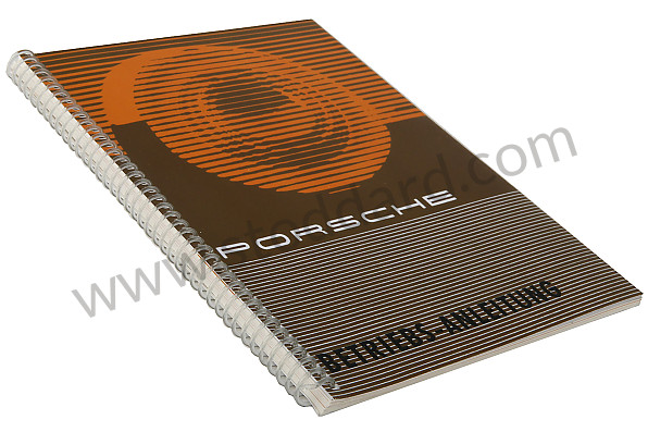 WKD469110 - USER AND TECHNICAL MANUAL FOR YOUR VEHICLE IN GERMAN 356 B T5 for Porsche 